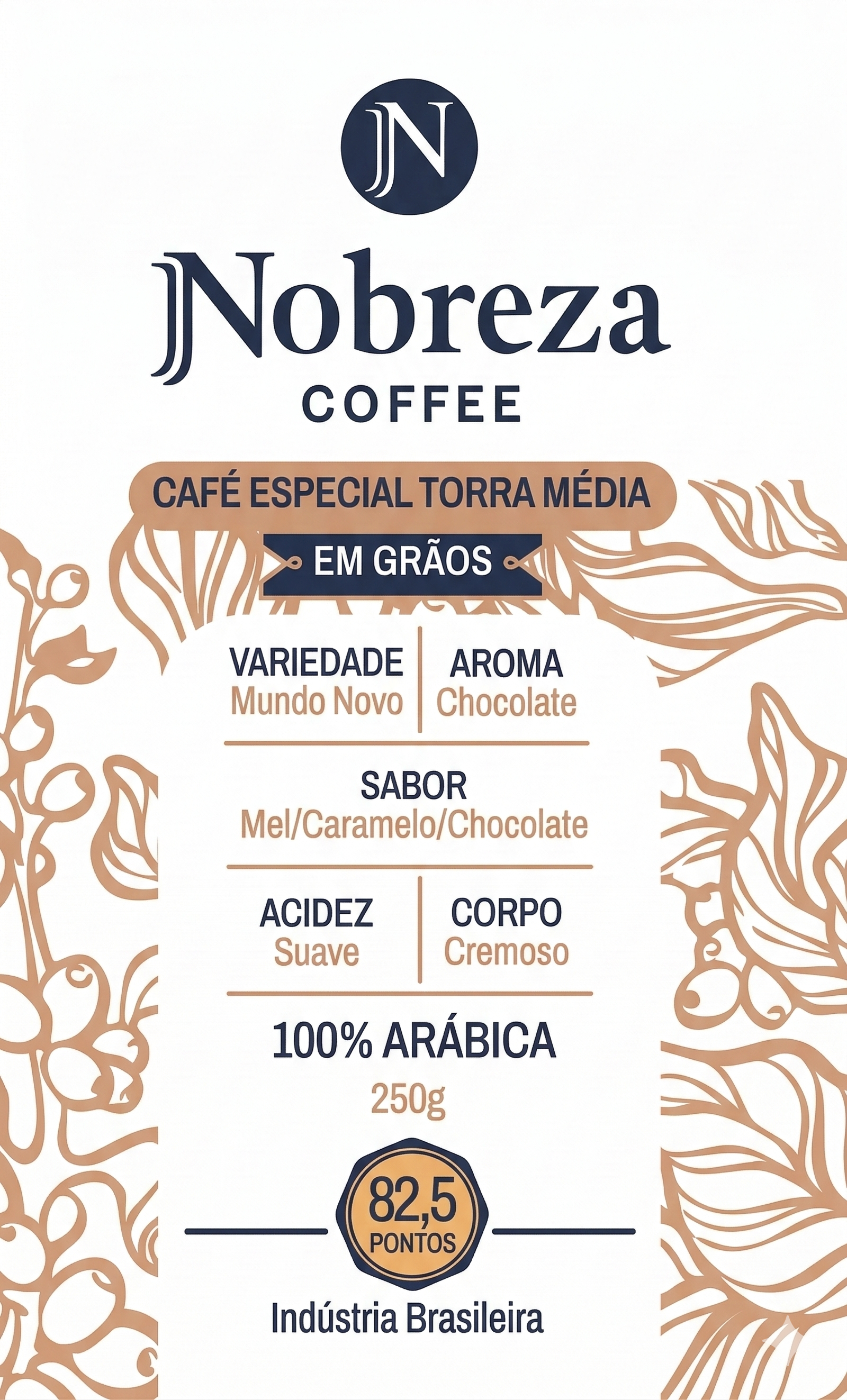 Nobreza Coffee em Grãos